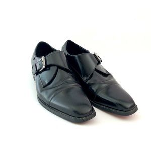 STACY ADAMS Bennett Monk Strap Leather Loafer 8M